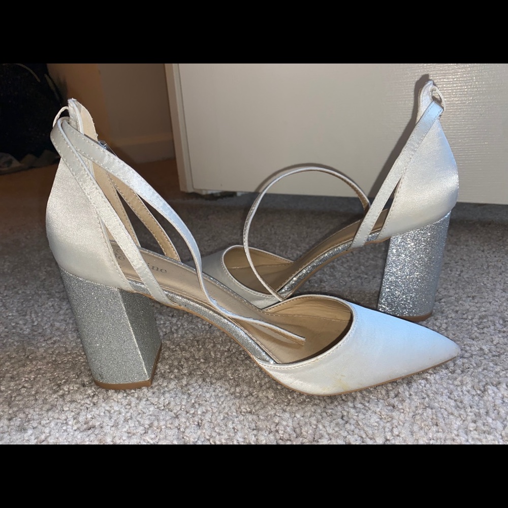 Silver heels